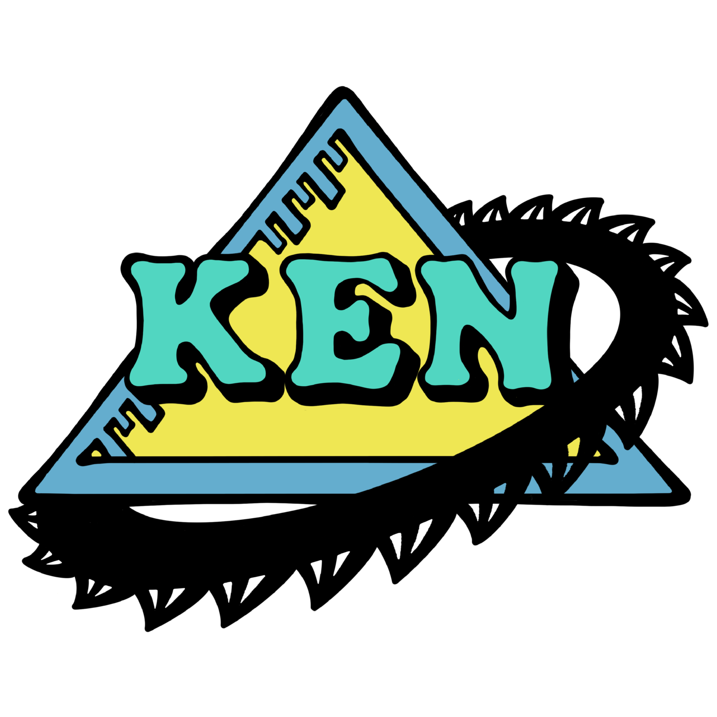 KEN logo and lettering (work)